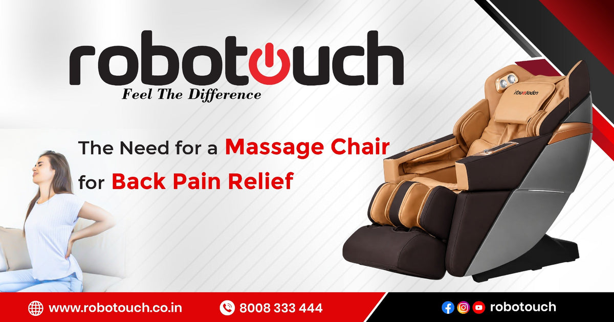 The Need for a Massage Chair for Back Pain Relief