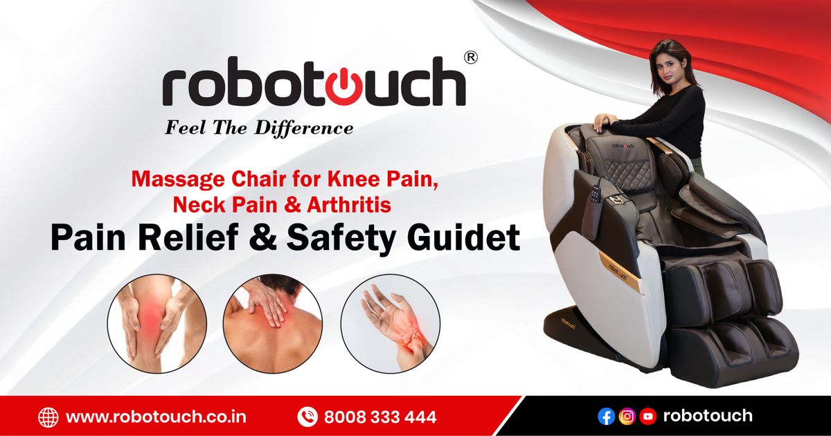 Massage Chair for Knee Pain, Neck Pain &amp; Arthritis – Complete Pain Relief at Home