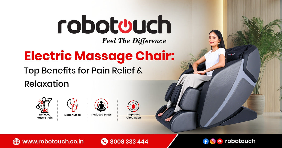 Electric Massage Chair: Top Benefits for Pain Relief &amp; Relaxation
