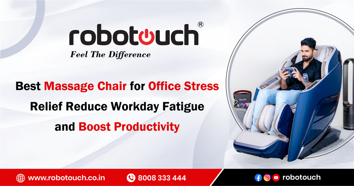 Best Massage Chair for Office Stress Relief Reduce Workday Fatigue and Boost Productivity