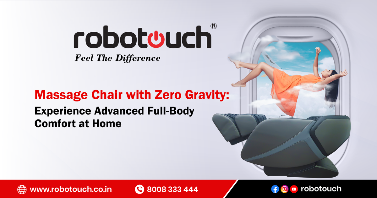 Massage Chair with Zero Gravity: Experience Advanced Full-Body Comfort at Home