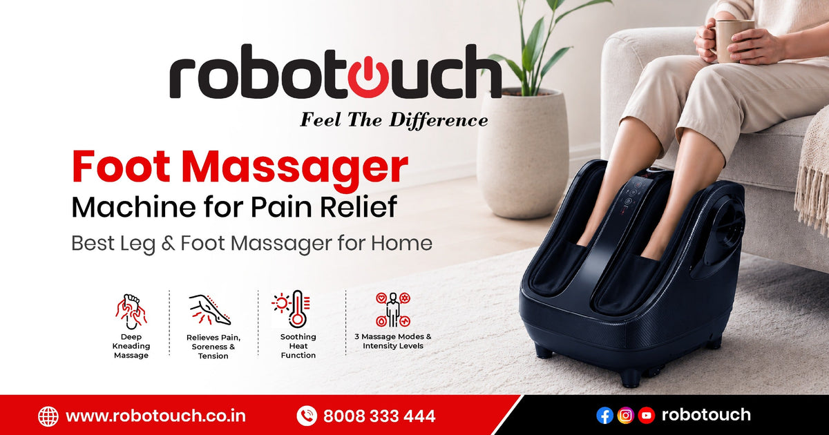 Foot Massager Machine for Pain Relief | Best Leg &amp; Foot Massager for Home